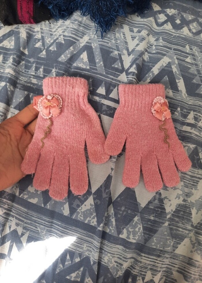 Kız çocuk eldiven - Görsel 3