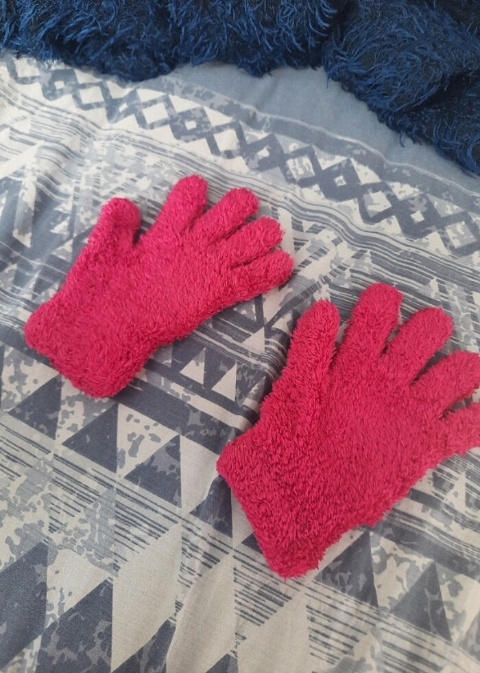 Kız çocuk eldiven  - Görsel 3