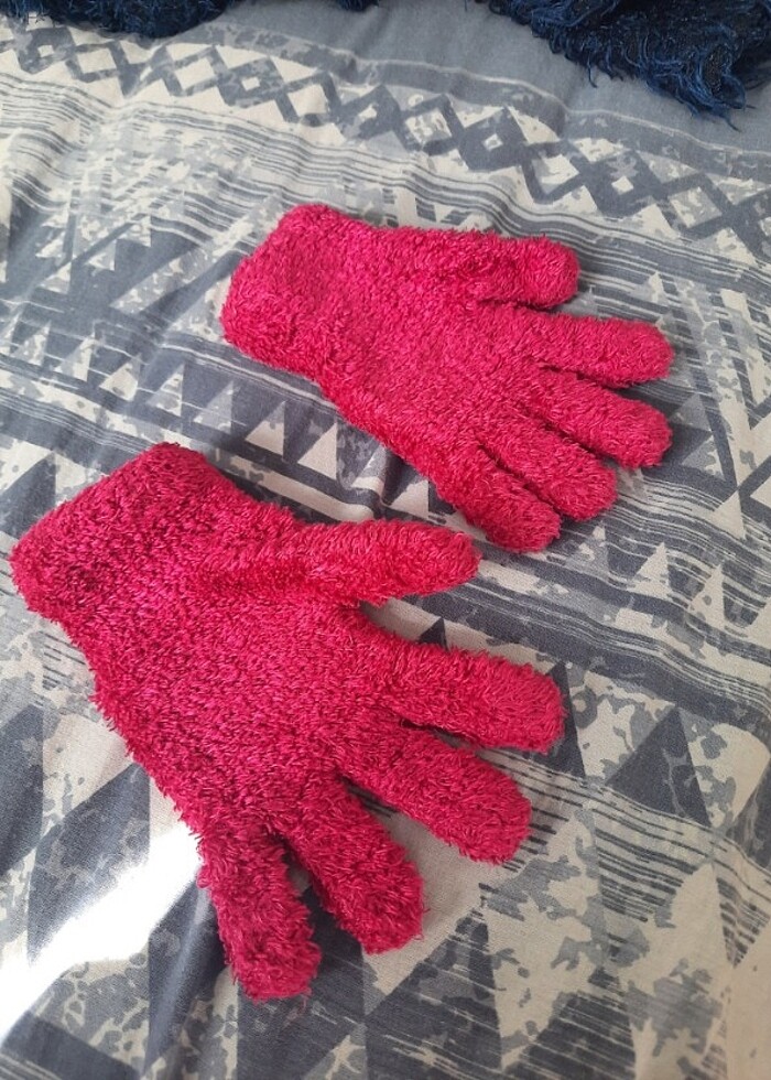 Kız çocuk eldiven  - Görsel 4