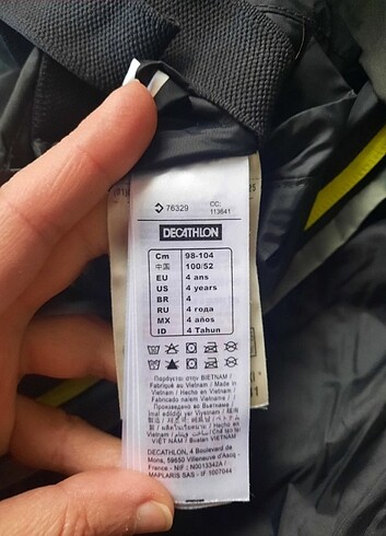 Decathlon Decatlon yağmurluk 