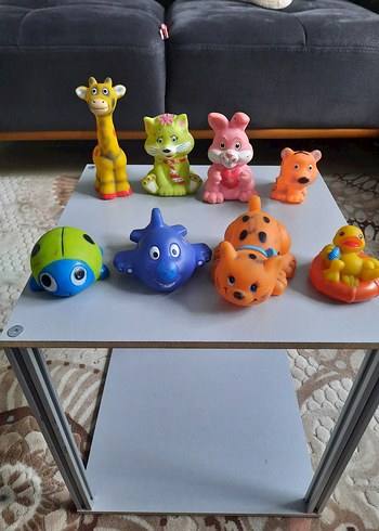 Renkli Hayvan Figürlü Oyuncak Seti - Görsel 2