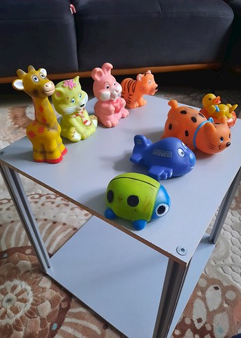 Renkli Hayvan Figürlü Oyuncak Seti - Görsel 3