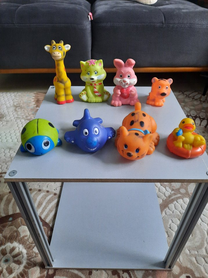 Renkli Hayvan Figürlü Oyuncak Seti - Görsel 2