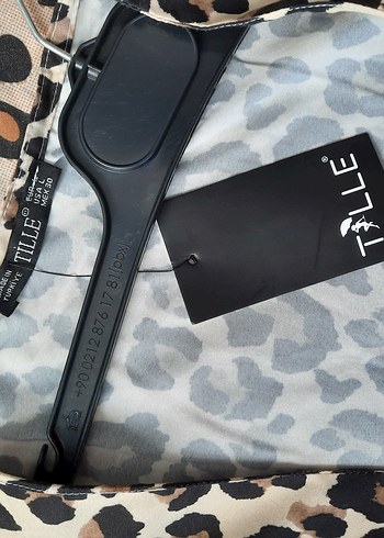 Leopar Desenli V Yakalı Hamile Tunik - Görsel 6