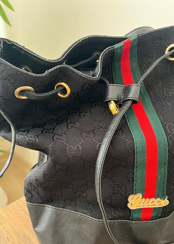 Siyah Baskılı Kadın Süet Çanta - Görsel 2