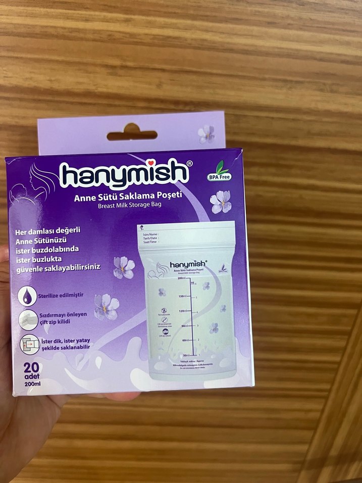 Fresh'n Soft Baby Göğüs Pedi Beyaz 
Anne sütü saklama poşeti ile - Görsel 2