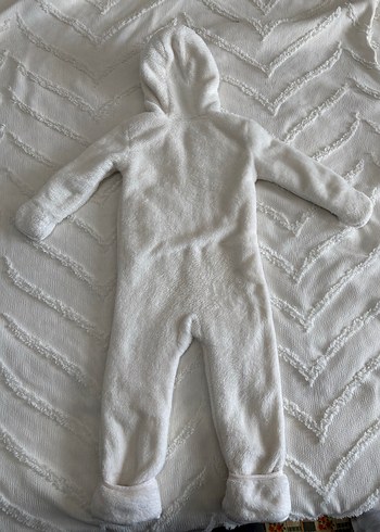 Bebek Peluş Tulum Kapüşonlu - Görsel 5