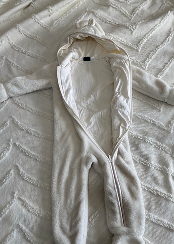 Bebek Peluş Tulum Kapüşonlu - Görsel 3