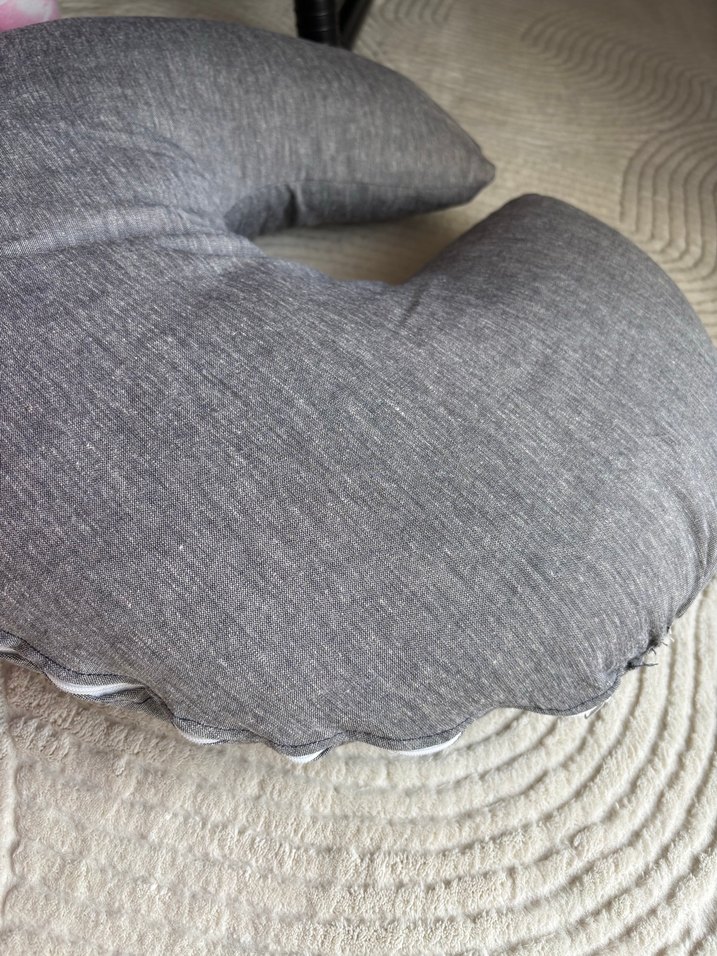 Gri Emzirme Yastığı - Görsel 2