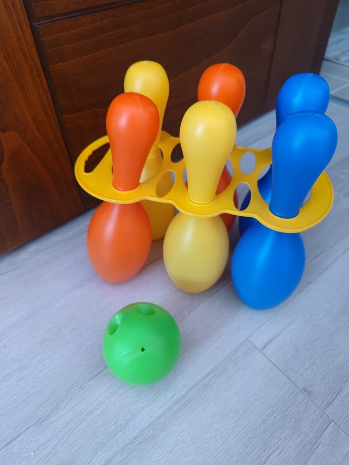 Renkli Çocuk Bowling Seti - Görsel 2