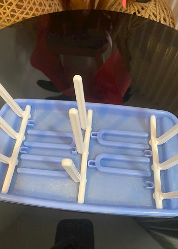 Pastel Mavi Biberon Kurutucu - Görsel 2