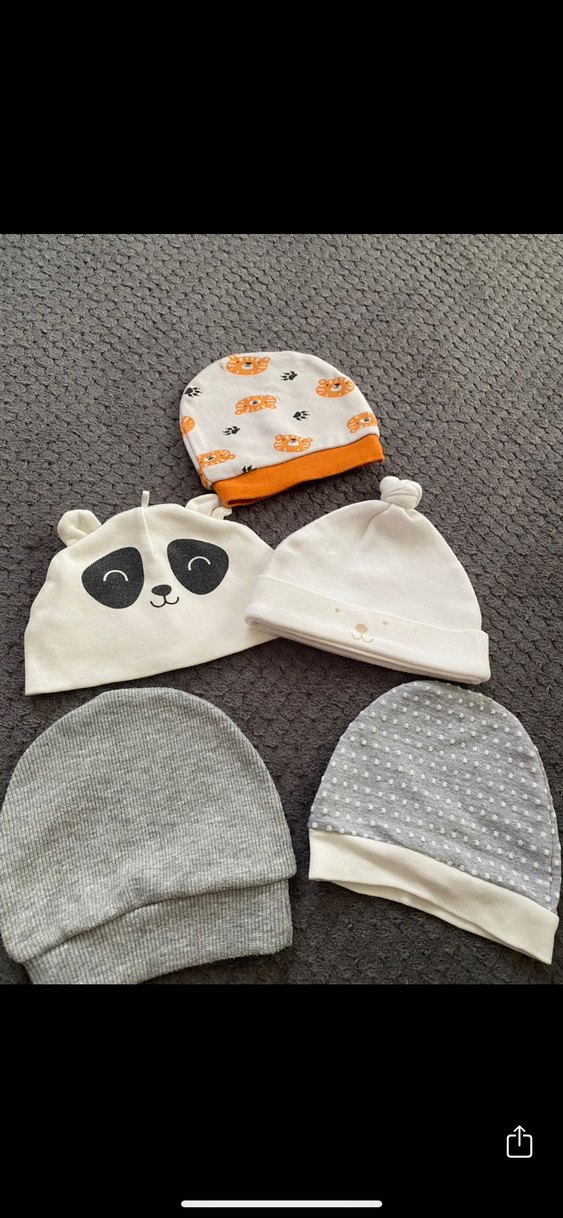 Gri Erkek Çocuk Örgü Bere - Görsel 2