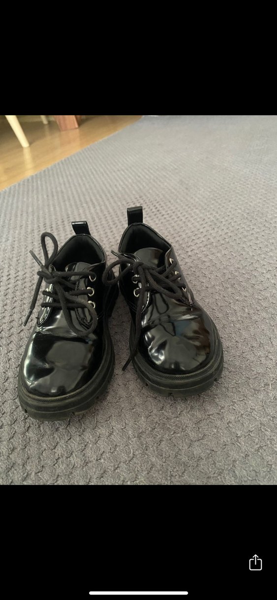 Siyah Rugan Erkek Çocuk Goth Loafer - Görsel 2