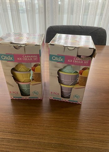 Pastel Renkli Dondurma Kasesi ve Kaşık Seti - Görsel 3