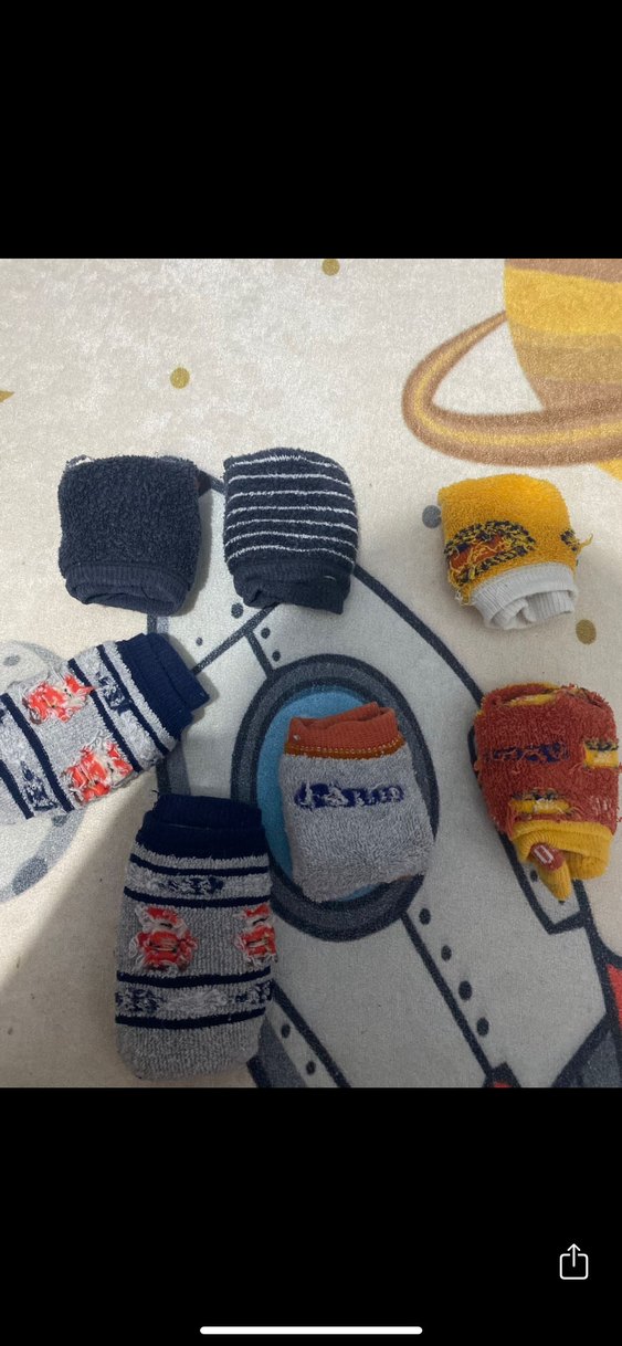 Renkli Desenli Erkek Çorapları 7'li Set - Görsel 3