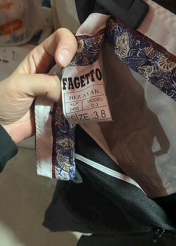 Siyah Kemerli Erkek Ofis Pantolonu - Görsel 3