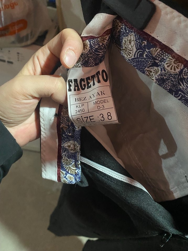 Siyah Kemerli Erkek Ofis Pantolonu - Görsel 3