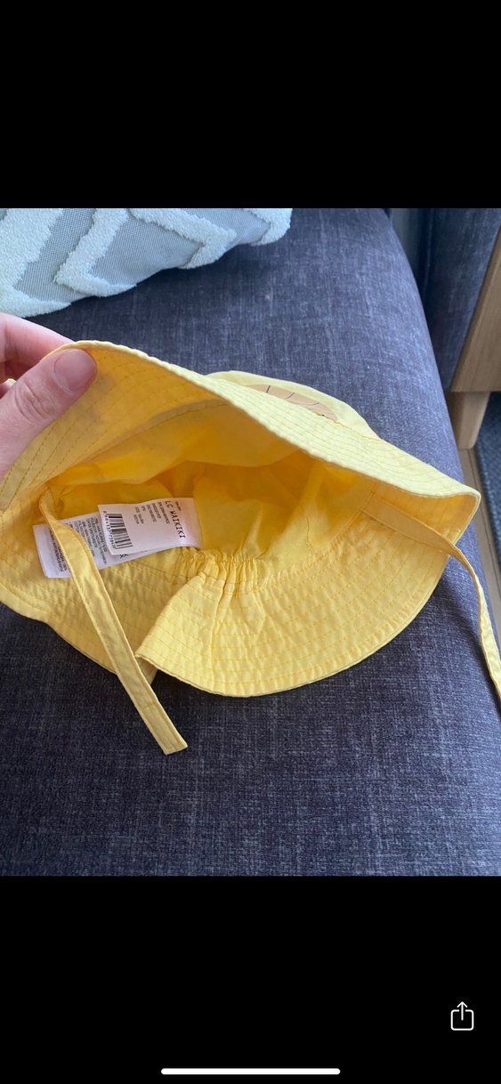 Sarı Leopar Desenli Çocuk Şapkası - Görsel 2