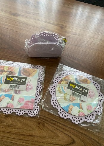 Bohem Mor Dekoratif Peçete Altlığı Seti - Görsel 2