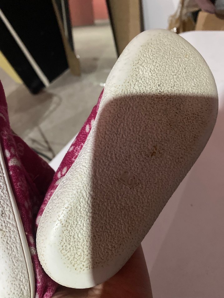 Kızlar için Pembe Nakışlı Sıcak Terlikler - Görsel 4