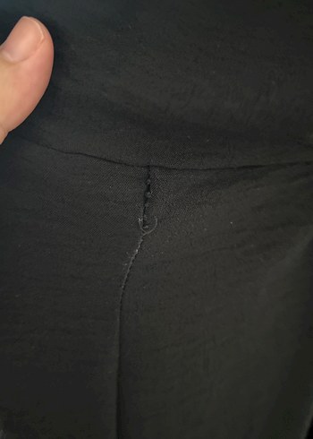 46 Beden Kadın Siyah Uzun Oversize Gotik Tulum
