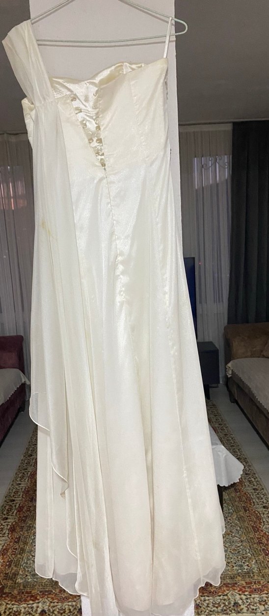 Tek kollu abiye gece elbisesi - Görsel 2