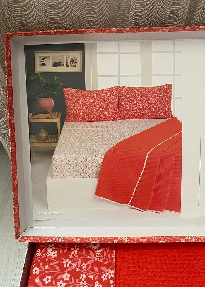 Sarah Anderson çift kişilik pike takımı - Görsel 3