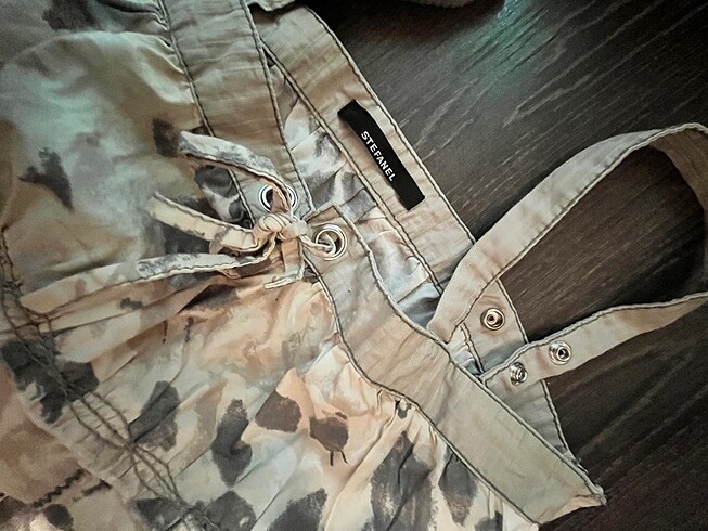 STEFANEL Desenli Midi Elbise - Görsel 4