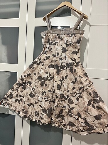 STEFANEL Desenli Midi Elbise - Görsel 3