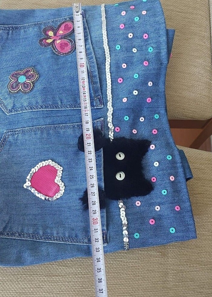 Kız çocuk kot çanta  - Görsel 4