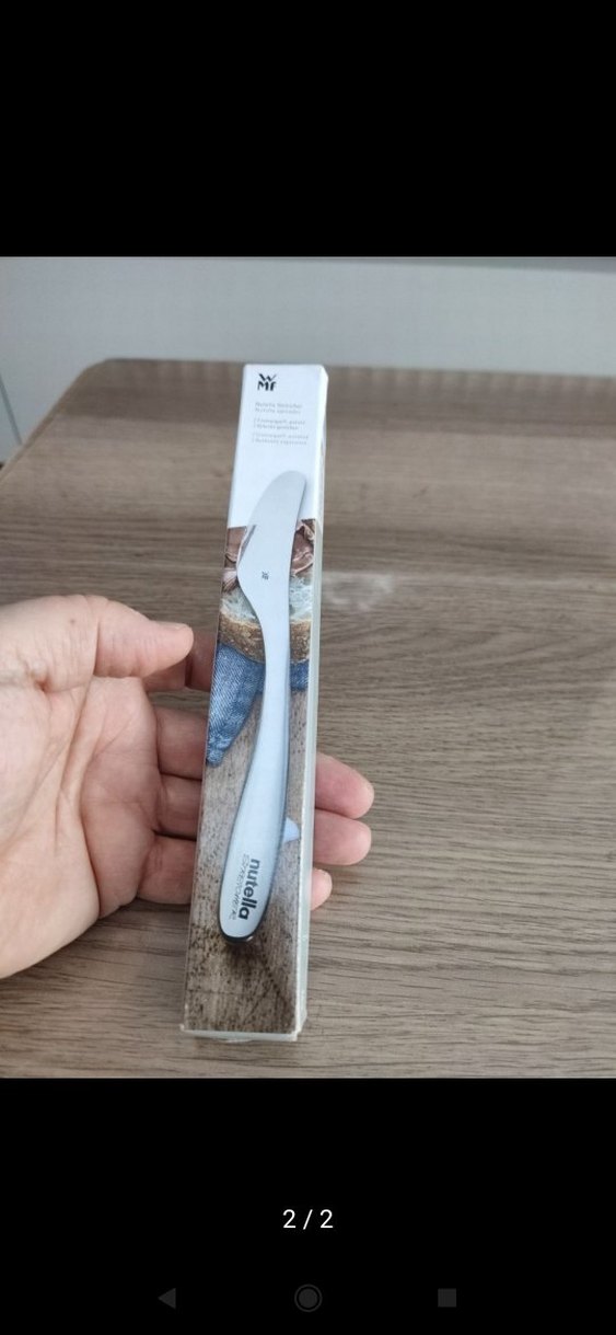 Nutella Beyaz Çocuk Bıçağı - Görsel 2