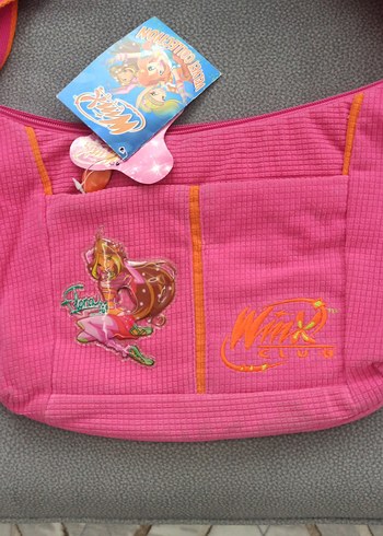 WinX Pembe ve renkli çocuk okul çantası - Görsel 2