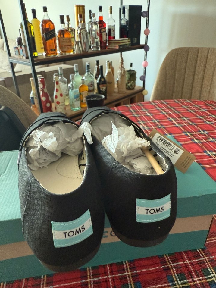 Erkek Siyah Günlük Espadril Ayakkabı Toms - Görsel 5