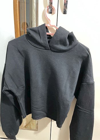 Defacto Kadın Siyah Salaş Sweatshirt