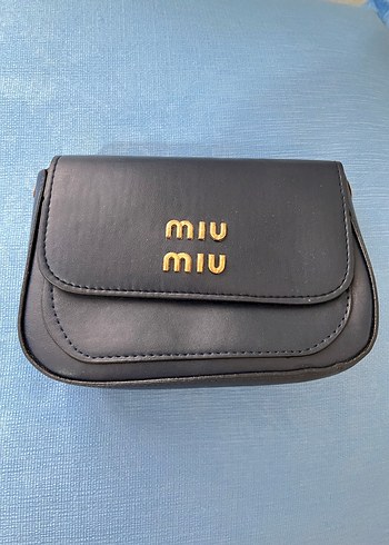 Miu Miu lacivert  Deri Kadın Çanta - Görsel 2