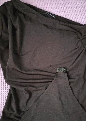xs Beden Trendyol milla tek omuz streç body