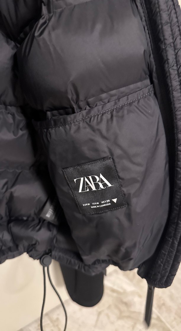 Siyah Kısa Kadın Mont, İnce Kesim, Spor Tarz - Görsel 3