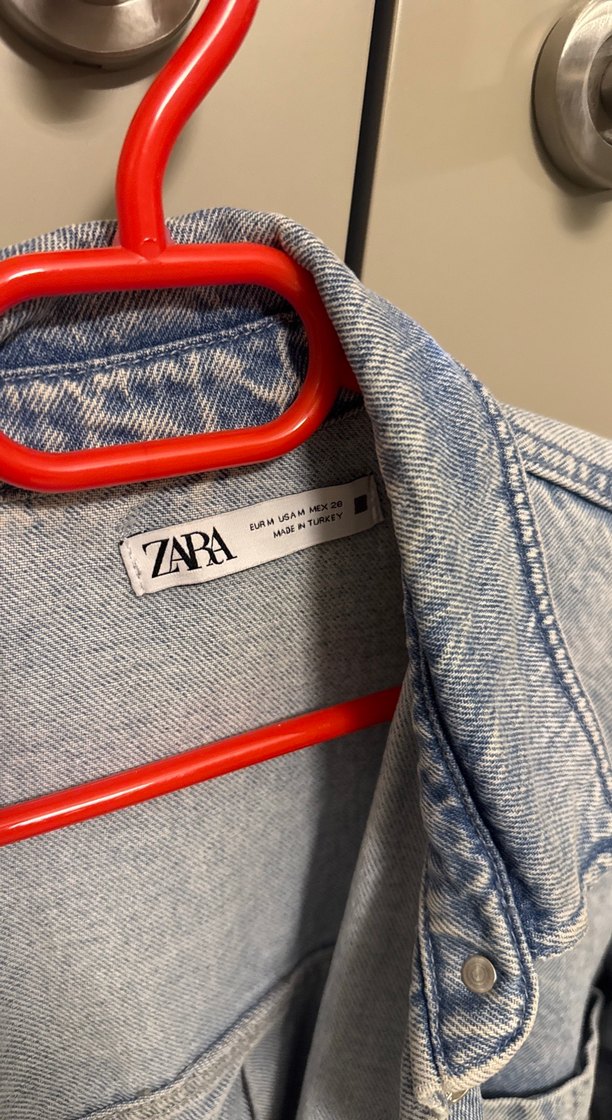 Oversize Denim Ceket Kadın - Görsel 2