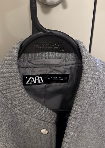 Gri Düğmeli Midi Kadın Ceket - Görsel 3