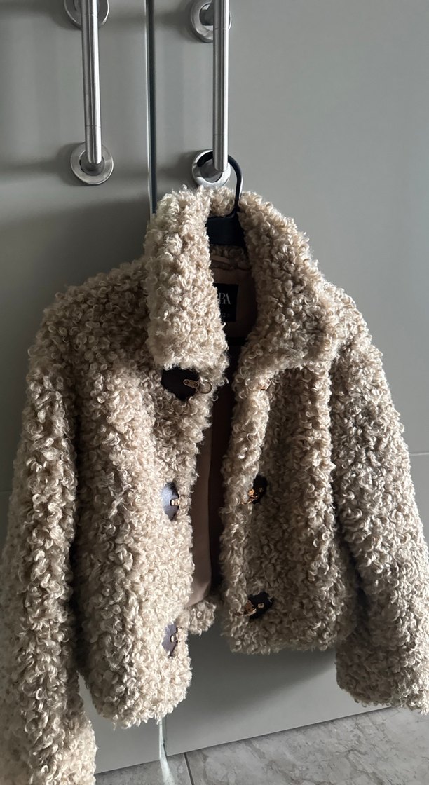 Kürklü Kadın Mont - Görsel 4