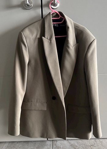 Haki blazer - Görsel 4
