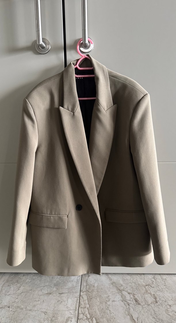 Haki blazer - Görsel 2