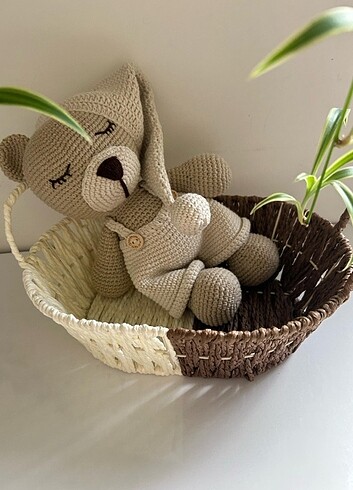 Diğer Amigurumi uykucu ayıcık