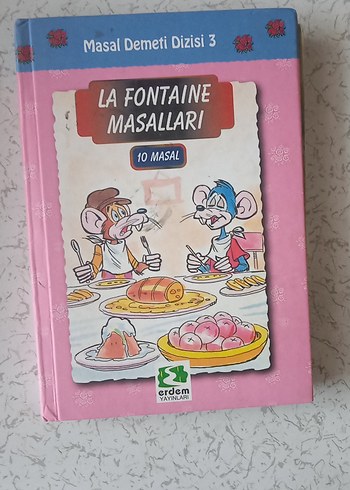 La Fontaine Masalları 10 Masal Çocuk Kitabı
