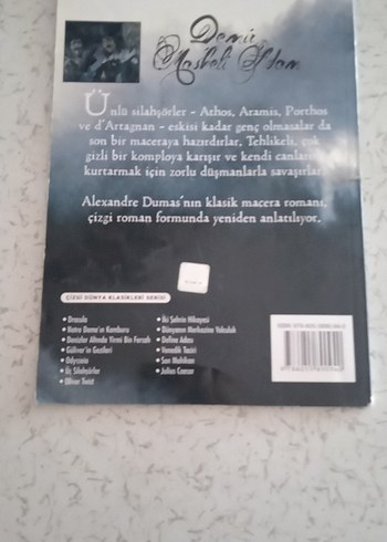 Demir Maskeli Adam, çizgi roman.