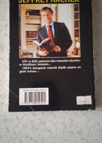 Jeffrey Archer - Onur Meselesi romanı - Görsel 2