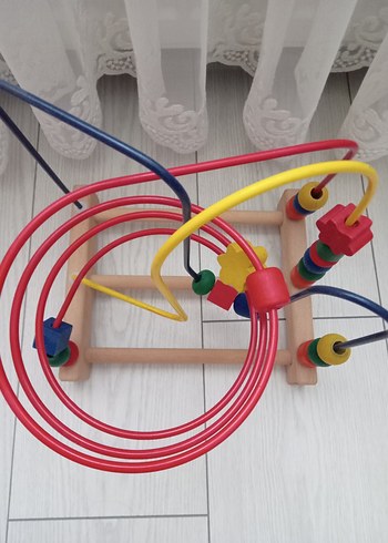 Fisher Price Renkli Ahşap Eğitici Oyuncak