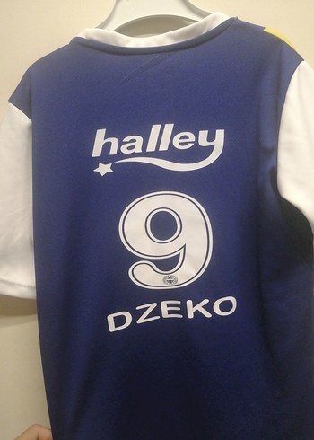 Erkek Sarı Mavi Çizgili Kısa Kollu Forma - Görsel 3