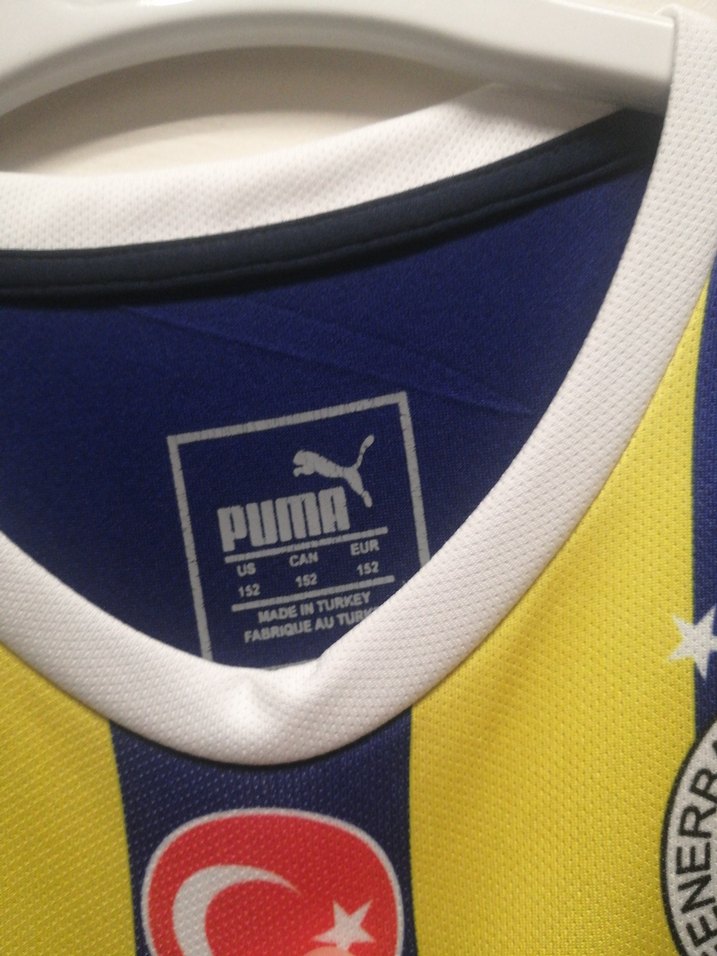 Erkek Sarı Mavi Çizgili Kısa Kollu Forma - Görsel 2