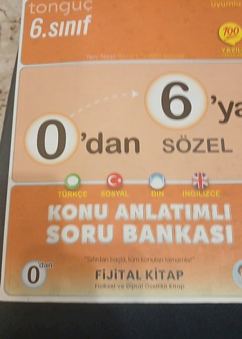 6. Sınıf Sayısal ve Sözel Konu Anlatımlı Soru Bankası - Görsel 7